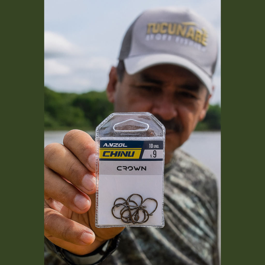 Anzol Chinu Crown No 1 Ao 10 Pesca Pacu Tamba Tilapia Tambaqui Matrinxa C/10