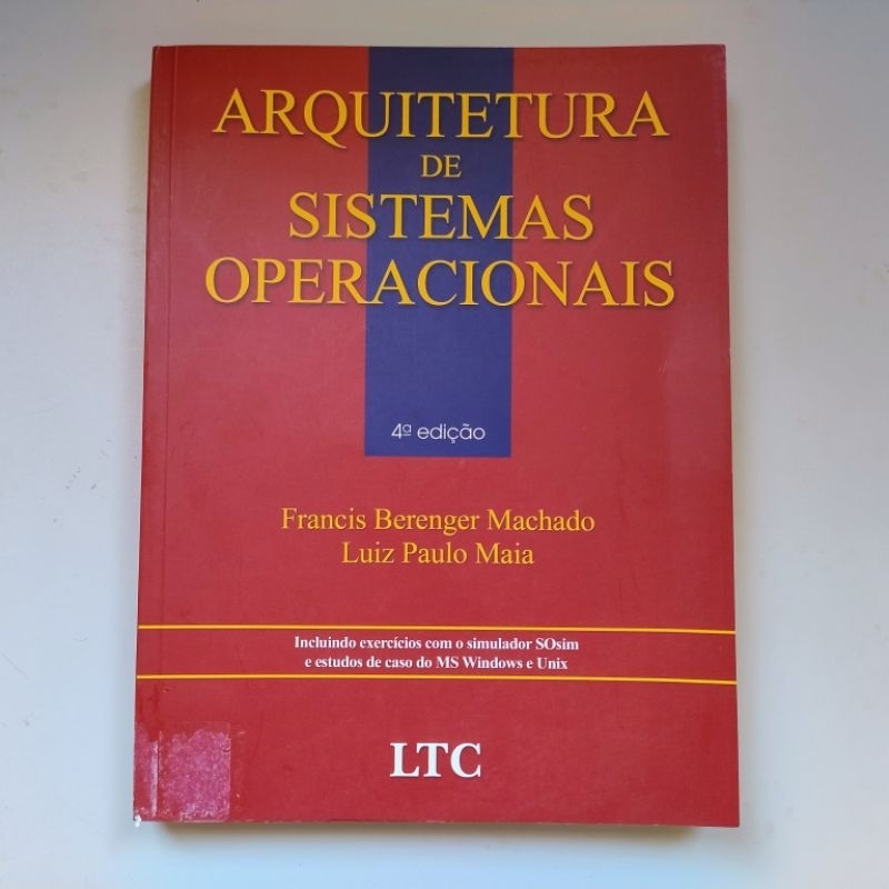 livro Arquitetura de Sistema Operacionais/ Computação