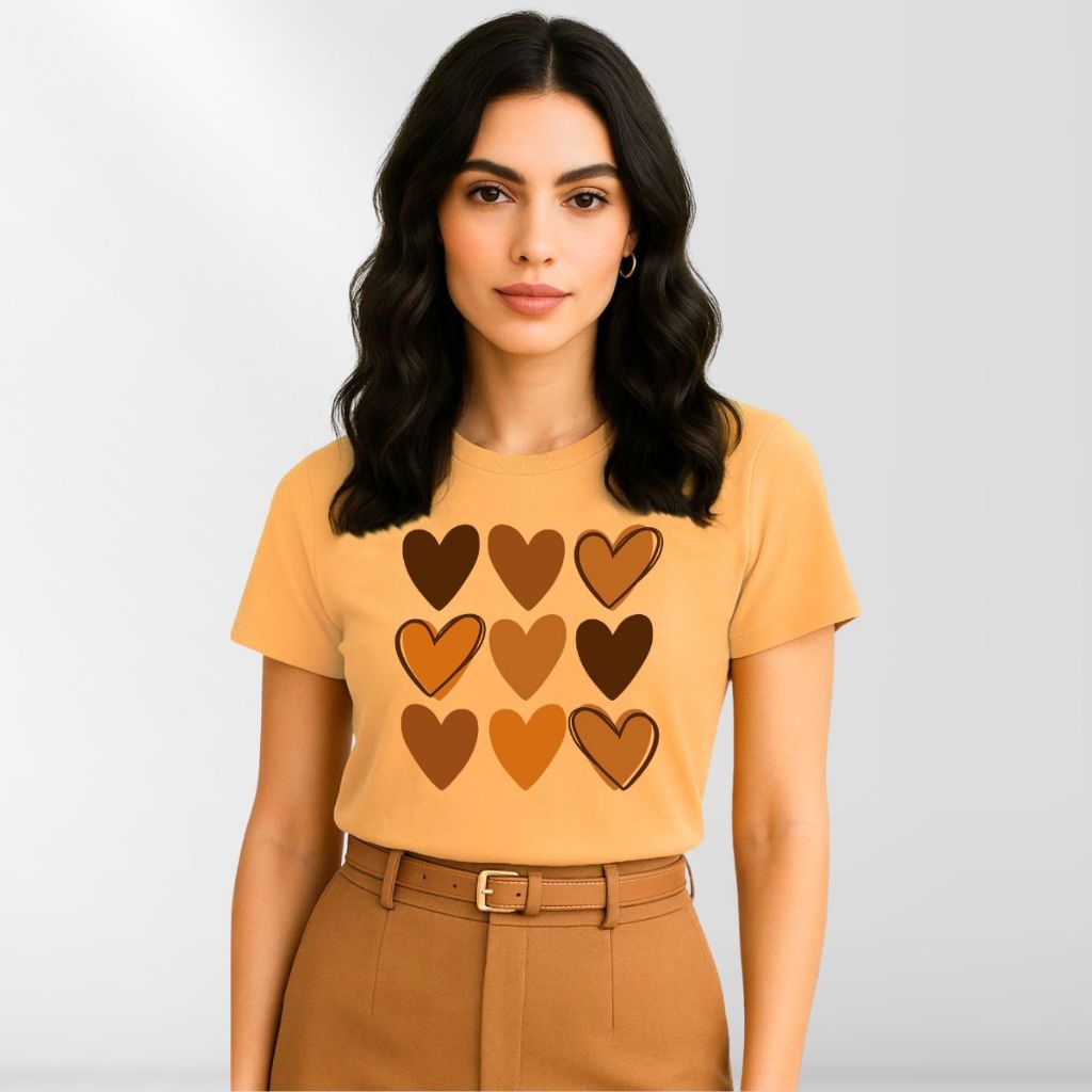 Blusa Feminina T-shirt Escolha Cor e Tamanho 100% Algodão Roupa Feminina (6) em Oferta na Shopee