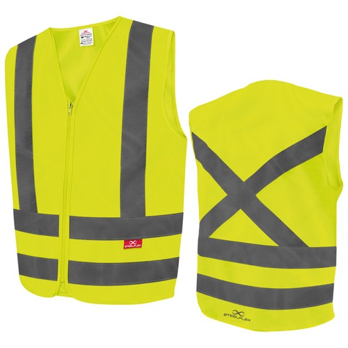 Colete Refletivo Sem Bolso Liso Steelflex em Oferta na Shopee