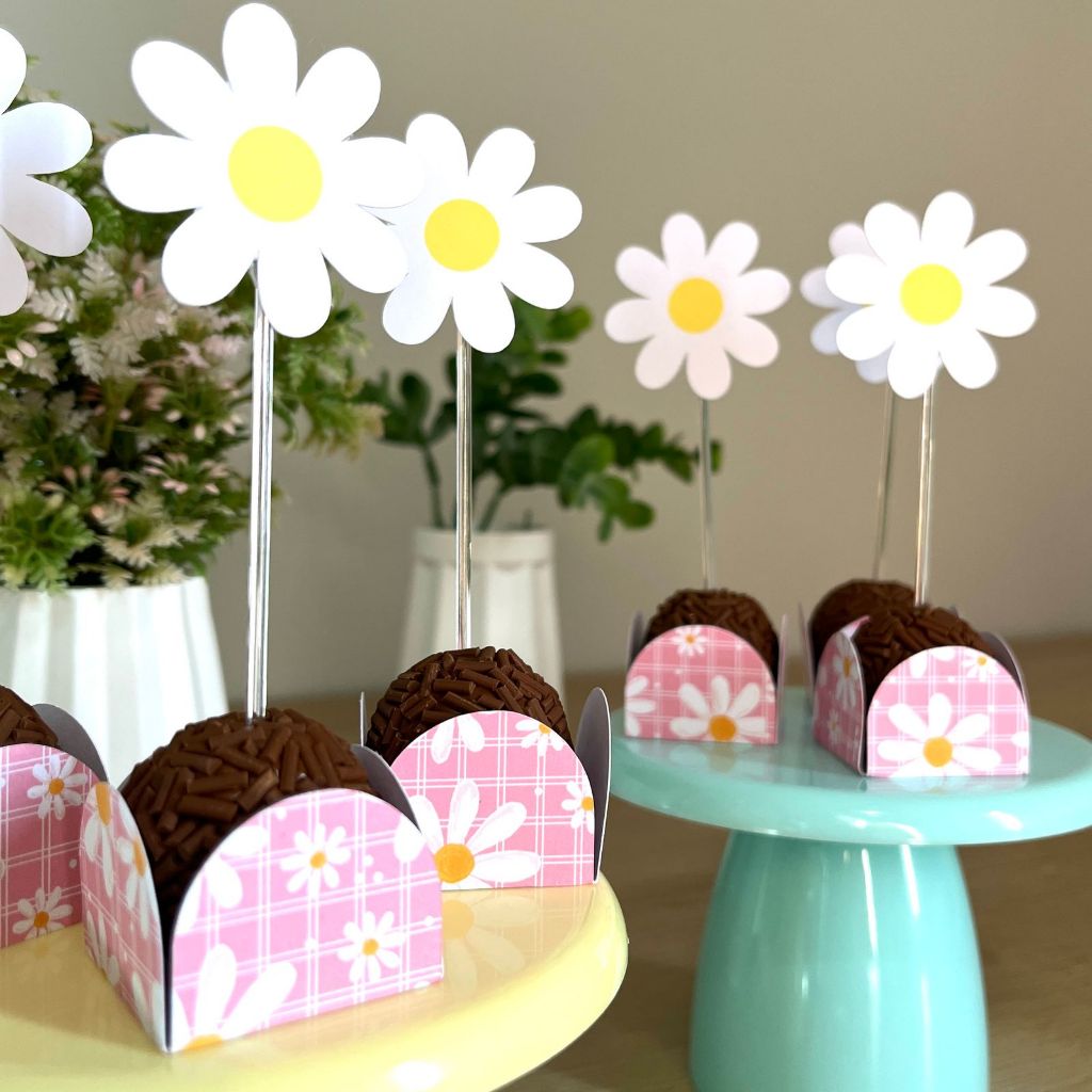 Aniversário Margarida Flores | Mesversário Margarida I Aniversário | Decoração I Margaridinhas