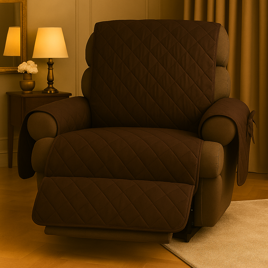 Capa protetora para poltrona do papai retratil e reclinavel com fixador no encosto em Oferta na Shopee