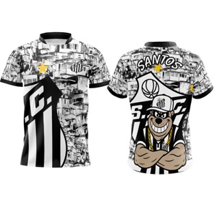 CAMISETA QUEBRADA SANTOS METRALHAS em Oferta na Shopee