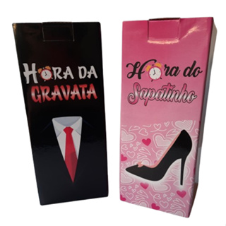 1 Cofre Hora da Gravata e 1 Cofre Hora do Sapatinho em Oferta na Shopee