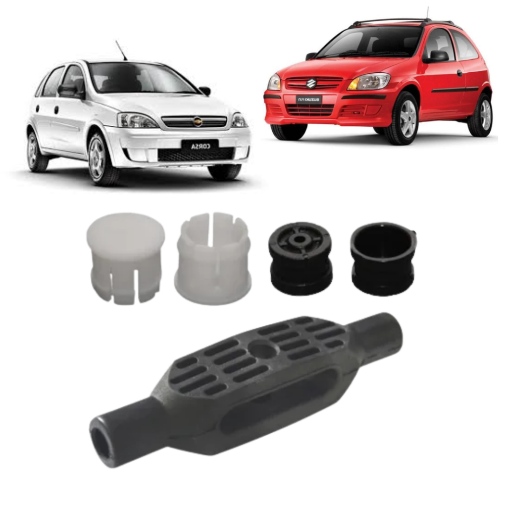 Kit Reparo Articulador Inferior Alavanca Cambio  Celta Corsa Astra Vectra