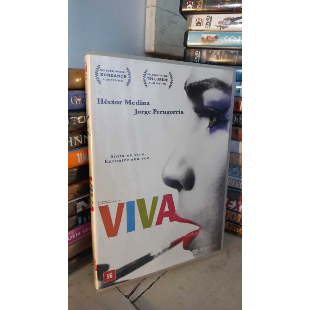 Viva Hector Medina Jorge Perugorría Dvd Original Dublado - Novo- Excelente