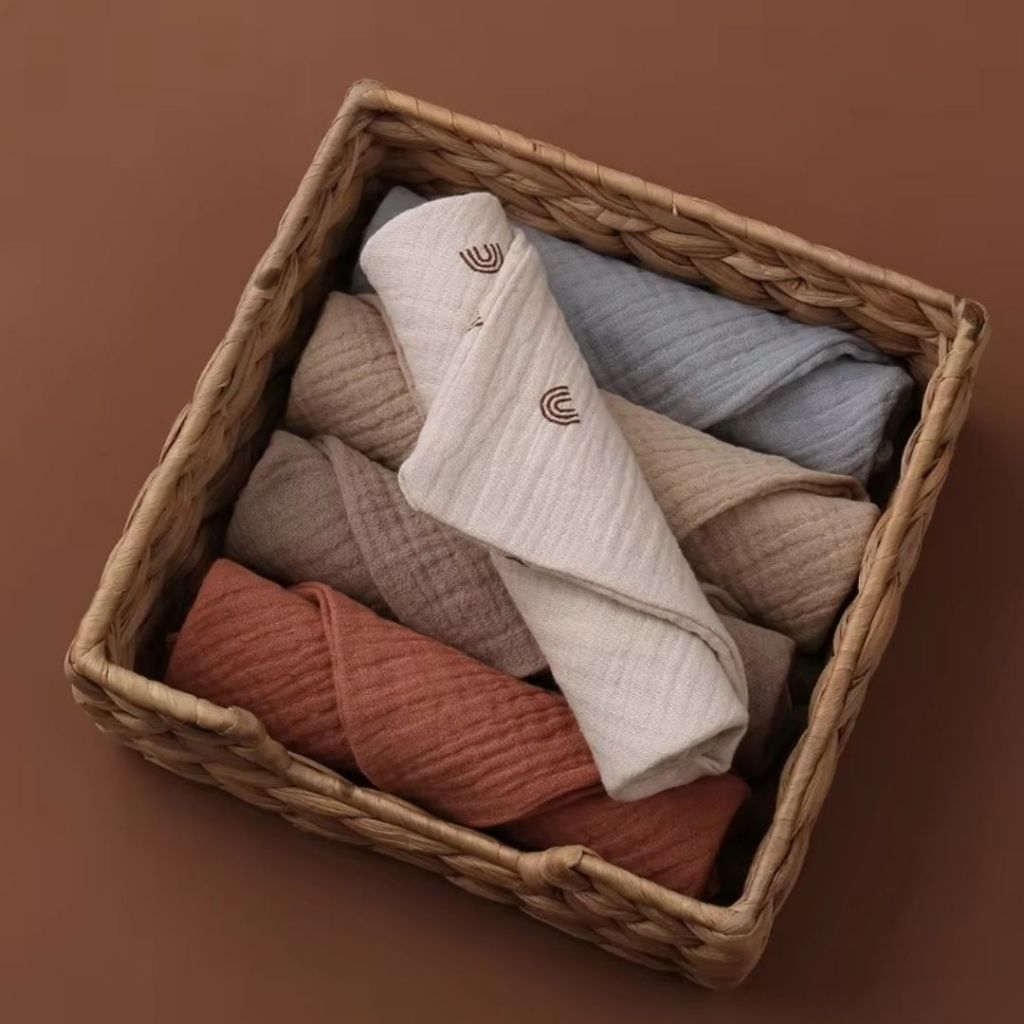 Panos de Boca Kit Com 5 Peças 100% Algodão 4 Camadas em Oferta na Shopee