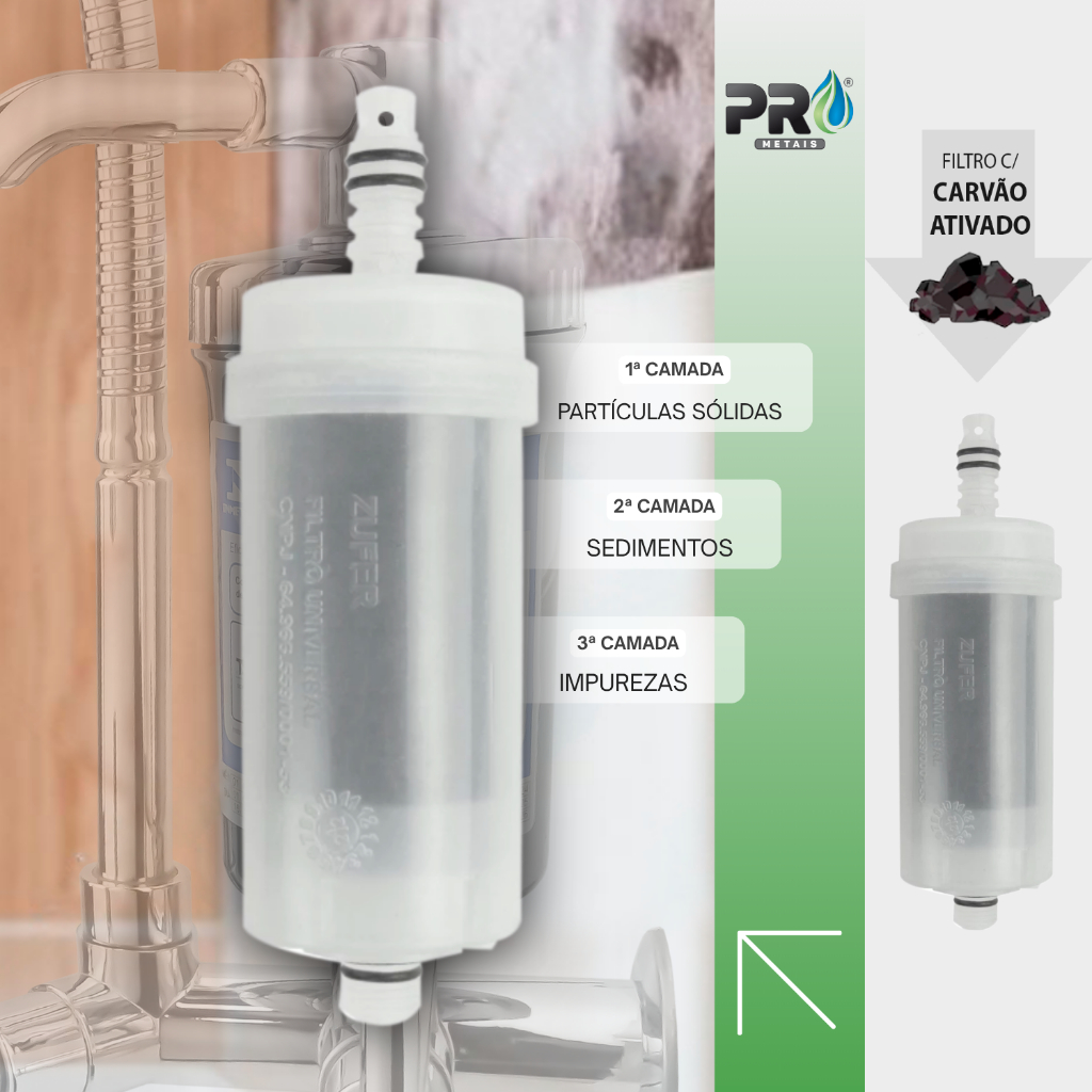 Refil Filtro Torneira Vela Zufer Pró-Saúde