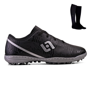 Kit Chuteira Masculina Society Campo Sintetico Futebol Costurada + Meiao em Oferta na Shopee