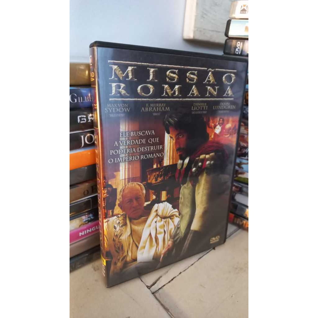 DVD Missão Romana ( Dolph Lundgren, Max von Sydow ) Novo Excelente