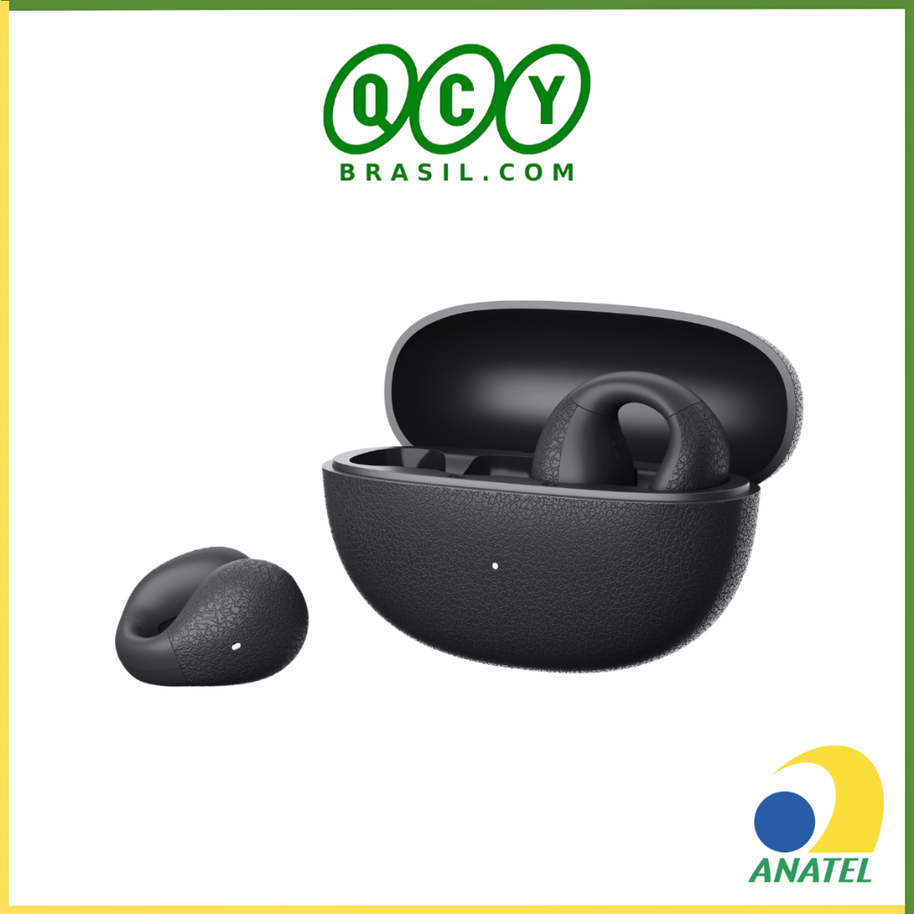 Fone QCY C10 Crossky Sem Fio Bluetooth 5.4, até 30 Horas de Reprodução, IPX5, Fone para Esportes e Corrida - Audio