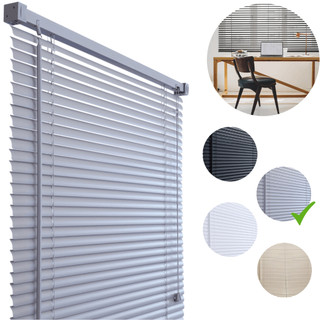 Cortina Persiana para quarto cozinha escritório De pvc Horizontal 100x130cm