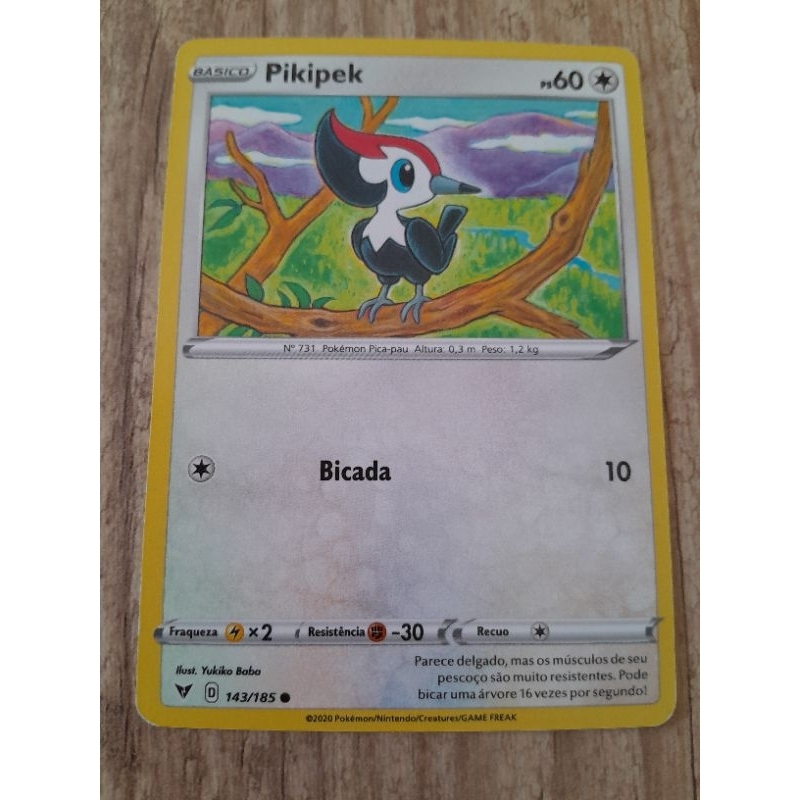 Carta Pokemon Pikipek Original HP