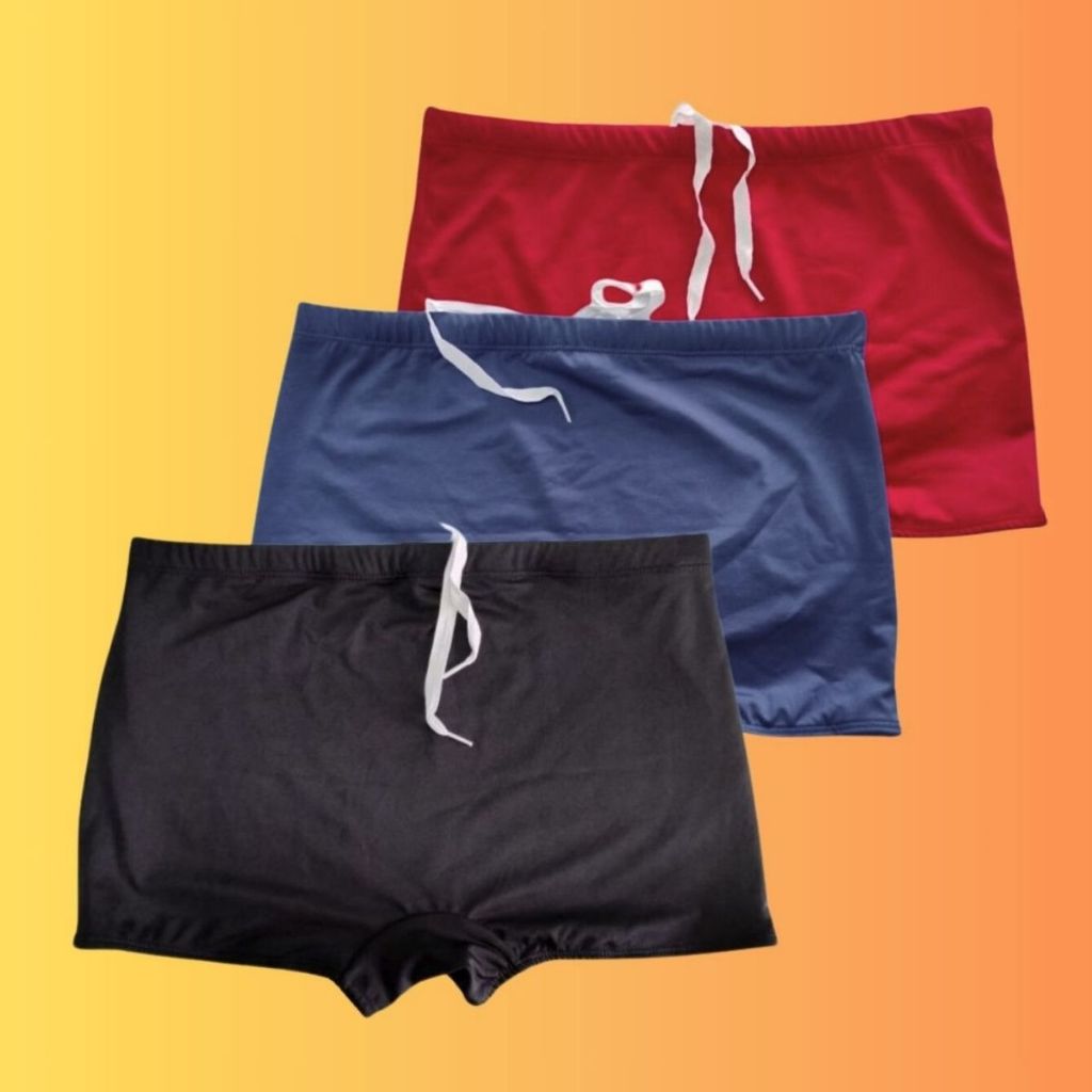 Sunga Box Forrada e Com Cordão Interno Para Ajuste