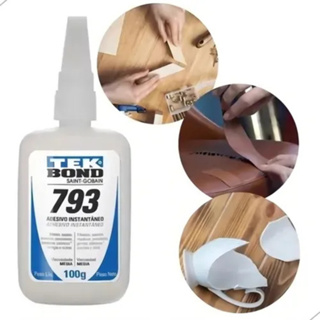COLA TEK BOND 793 ADESIVO INSTANTANEO 100G em Oferta na Shopee