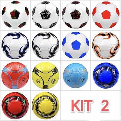 Bola De Futebol Campo Tamanho Oficial Couro Sintético