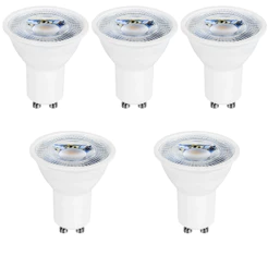 Kit 5x Lâmpada Mini Dicróica LED MR11 4W Bivolt GU10