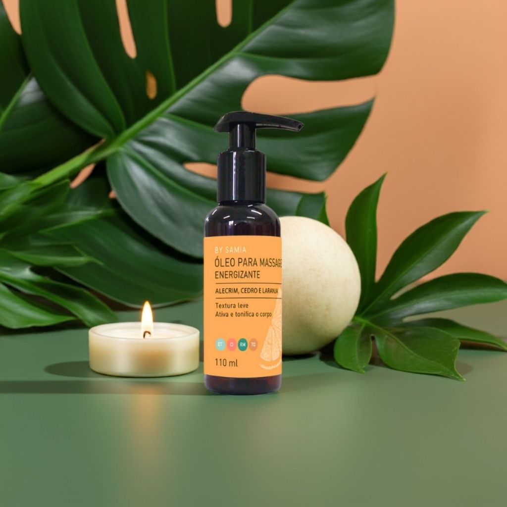 Óleo de Banho e Massagem By Samia Energizante 110ML
