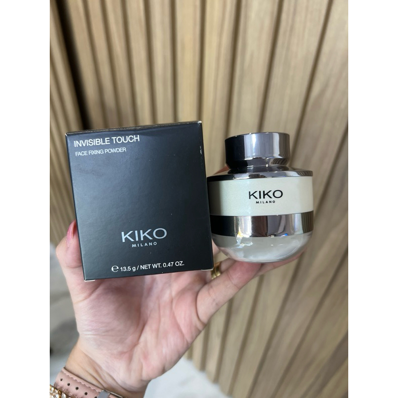 Invisible Touch Face Fixing Powder - Pó facial fixador e matificante - Kiko Milano - Produto Original - Envio Imediato.