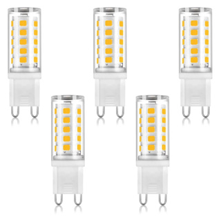 Kit 5x Lâmpada LED Halopin G9 5W Bivolt Para Lustres e Arandelas Quente Ou Fria em Oferta na Shopee