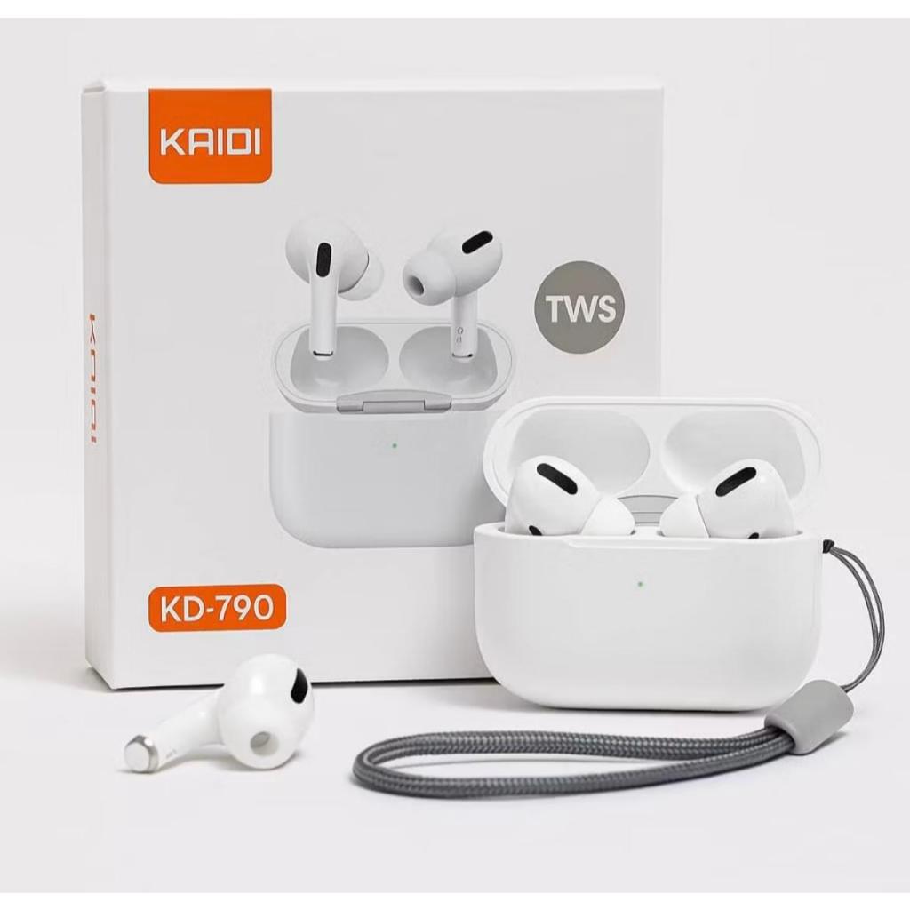 Fone de Ouvido Sem Fio Kaidi Com Cancelamento De Ruído Bluetooth Pop-Up para iOS e Android em Oferta na Shopee