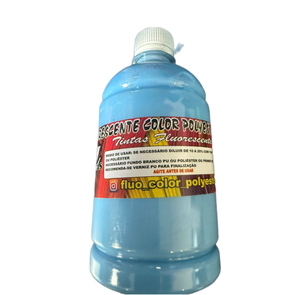Tinta azul bb Automotiva Fluorescente Luminosa Som Automotivo Carro moto