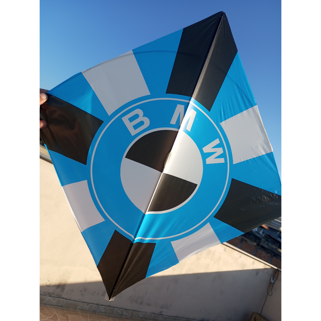 KIT PIPA FLECHINHAS PEIXINHO PAPAGAIO PLÁSTICO 38X38 10/25/50 UNIDADES