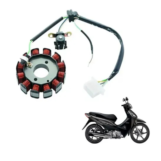 Estator Completo Bobina Pulso Honda Biz 125 Ks Es 2009 2010