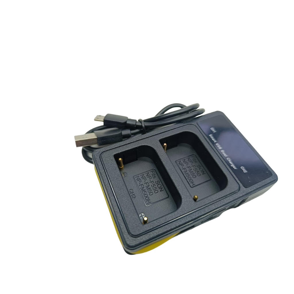 Carregador usb pra Bateria Np-fm50 Sony NP-FM30 NP-FM51 NP-QM50 NP-QM51 NP-FM70 NP-FM90