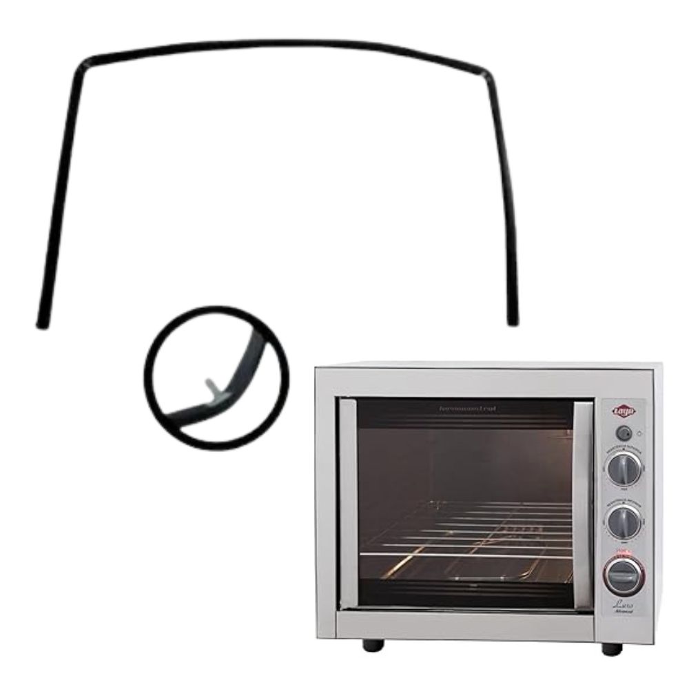 Vedação Para Forno Layr Luxo 35x25cm Borracha Térmica Peça Reposição
