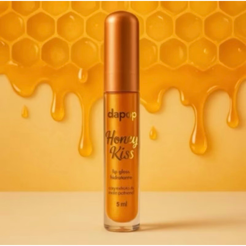Lip oil  Honey Kiss - Dapop em Oferta na Shopee