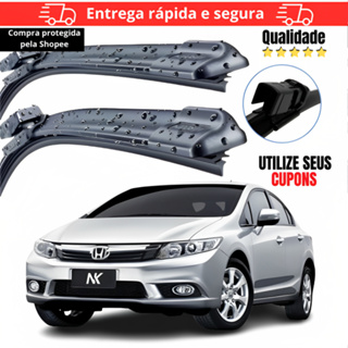 Par Palheta Limpador Parabrisa Civic 2012 2013 2014 á 2016 Mod. Original em Oferta na Shopee
