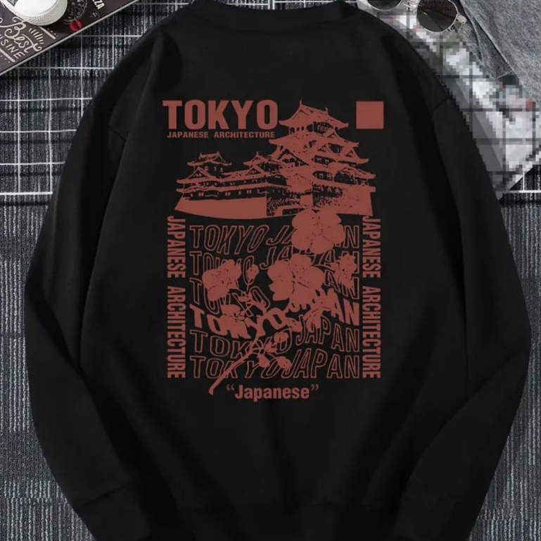 Moletom Careca Tokyo Japanese Architecture Casaco Masculino Feminino Flanelado Unissex