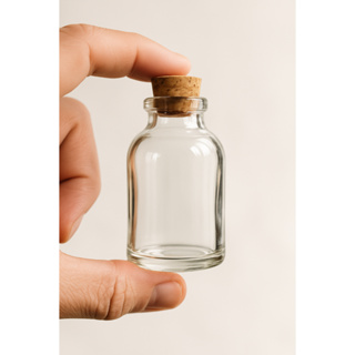 Garrafinhas De Vidro C/ Tampa de Rolha 35ml p/ Cestas Sais de Banho Lembrancinhas Charmoso em Oferta na Shopee