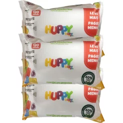 Kit 360 Toalhas Umedecidas Huppy Baby