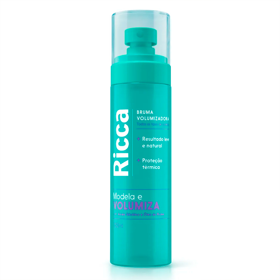 Bruma Volumizadora Ricca 150ml – Proteção Térmica, Volume e Modelagem