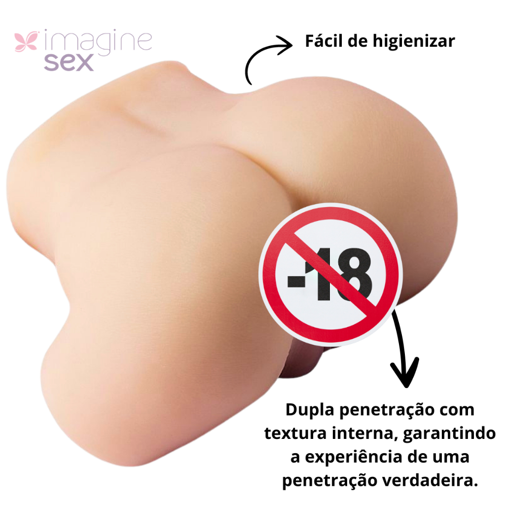 Masturbador Masculino Bunda Grande Buceta e Anus Sexual