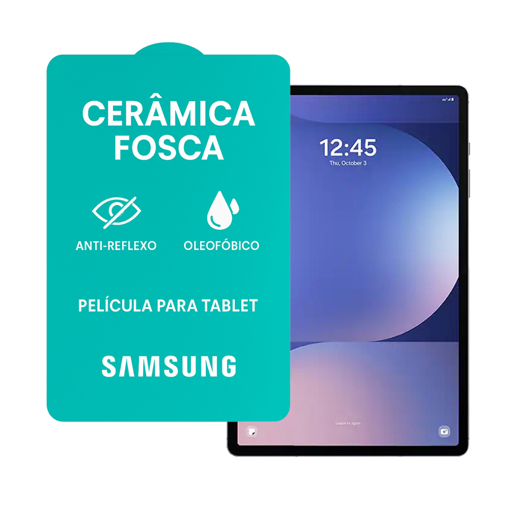 Película para Galaxy Tab Samsung Cerâmica Fosca em Oferta na Shopee