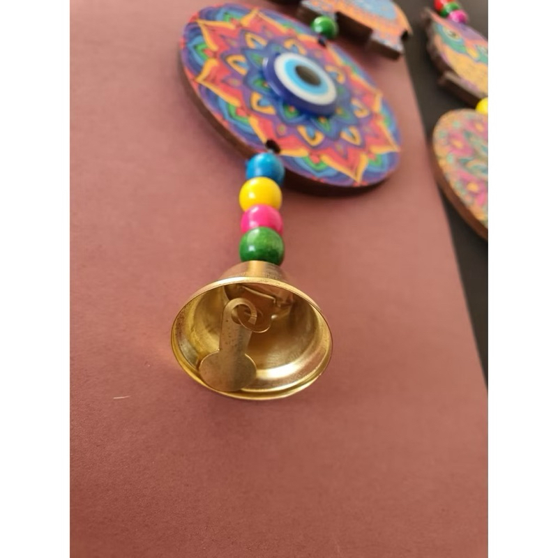 Mandala Amuleto Esotérico Olho Grego Coruja Elefante Móbile Pendente. Proteção e Decoração