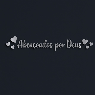 Quadro Decorativo Sala Quarto Abençoado Por Deus e 6 Corações Acrílico em Oferta na Shopee