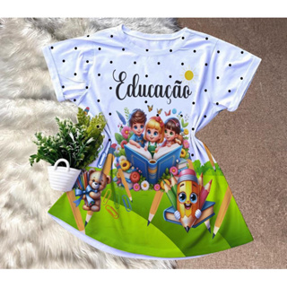 Camiseta T-shirt Profissão Educação-Educadora-Professora Blusa Feminina em Oferta na Shopee