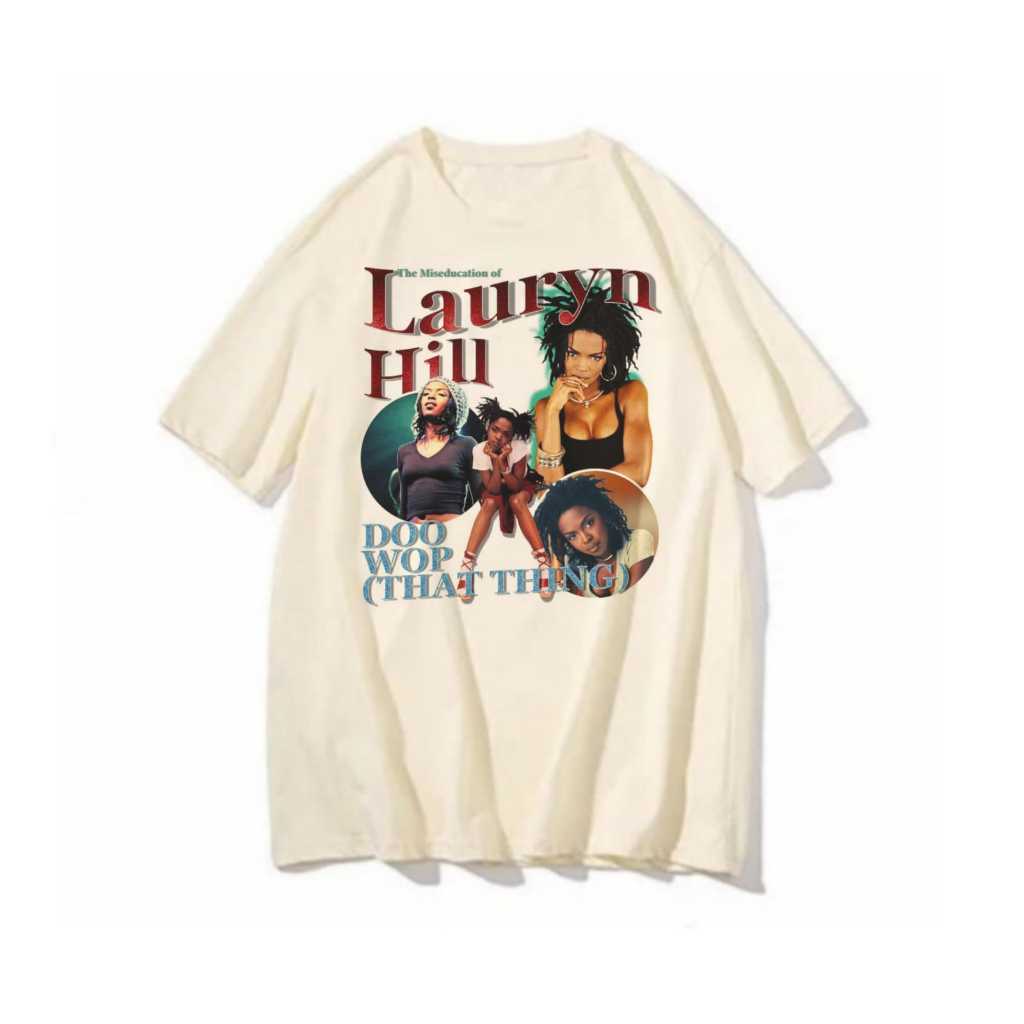 Camiseta Lauryn Hill Doo Wop - [EXCLUSIVA] blusa cantora lauren hiphop rap vintage tshirt