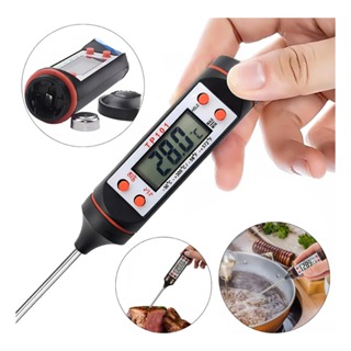 Termômetro Digital Culinário de Cozinha Espeto Cozinha Alimento Inox Grande em Oferta na Shopee