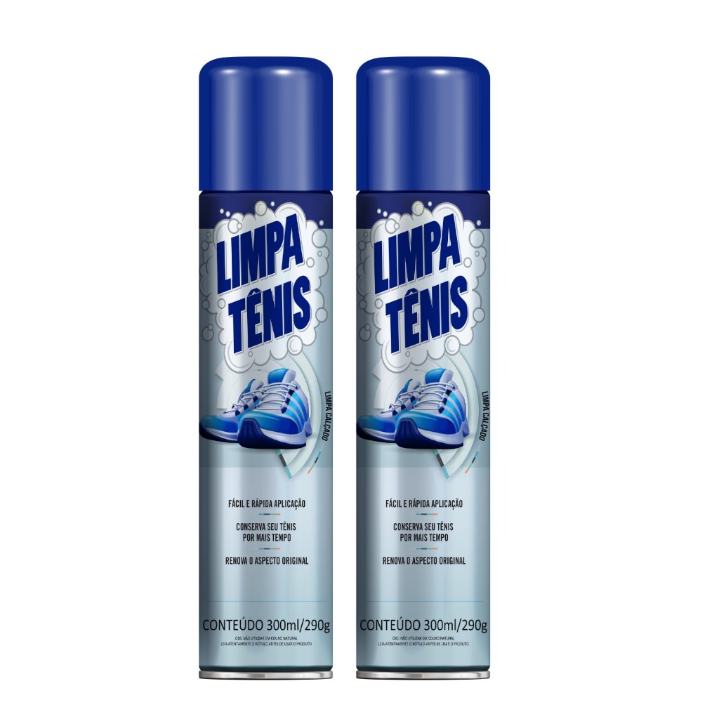 2X LIMPA TENNIS SAPATO ESPUMA MÁGICA PREMIUM - PETROPLUS