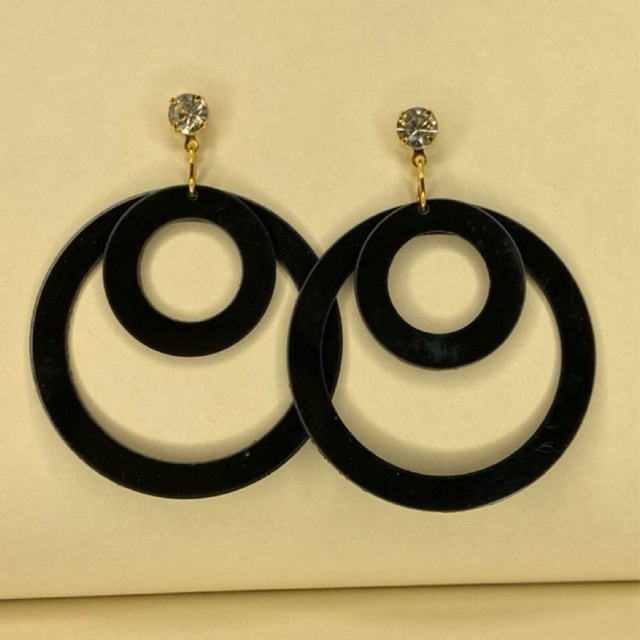 Brinco Pedra Preta Grande: Onde Comprar | BuscaProdutos