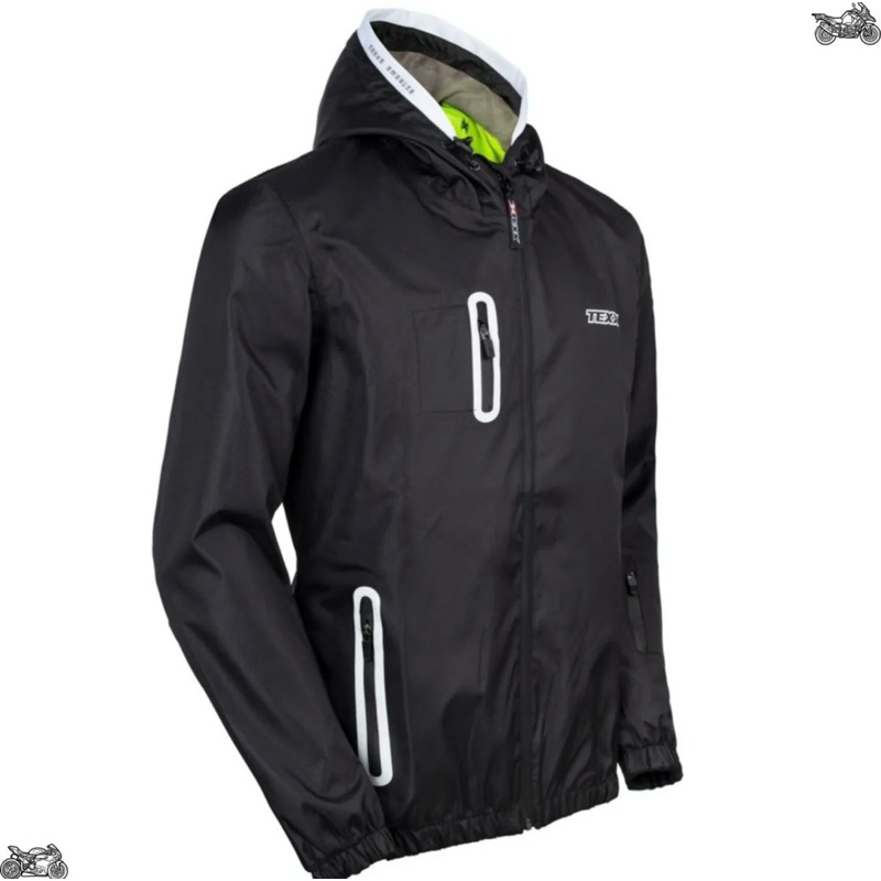 Jaqueta Motociclista E Ciclista Texx Corta Vento Neon — imagem 2 de 2