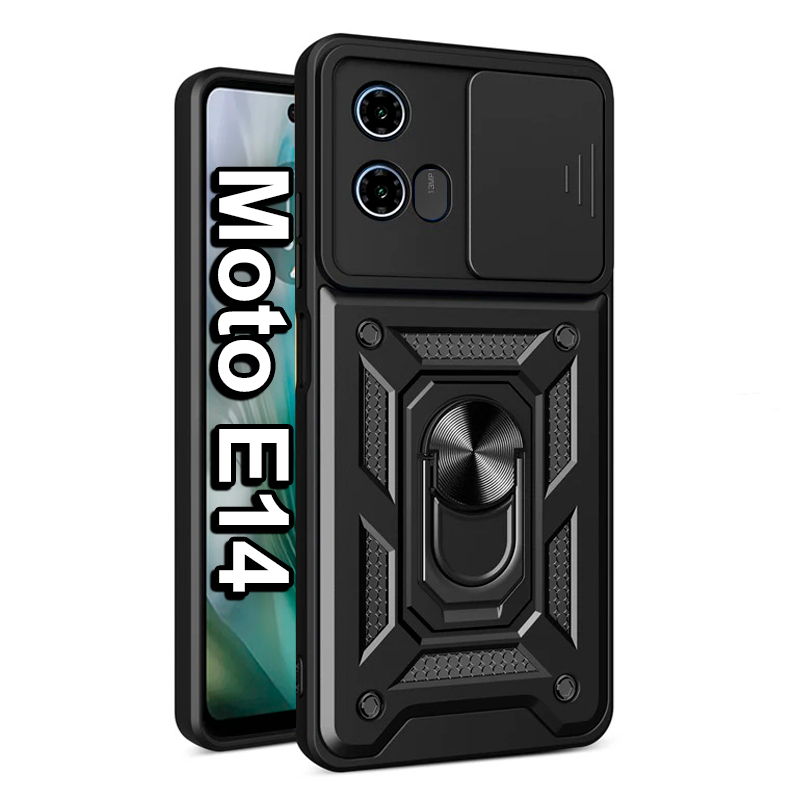 Capa Capinha Case Motorola Moto E14 XT2421 Armadura Shield Anti Impacto - Tela 6