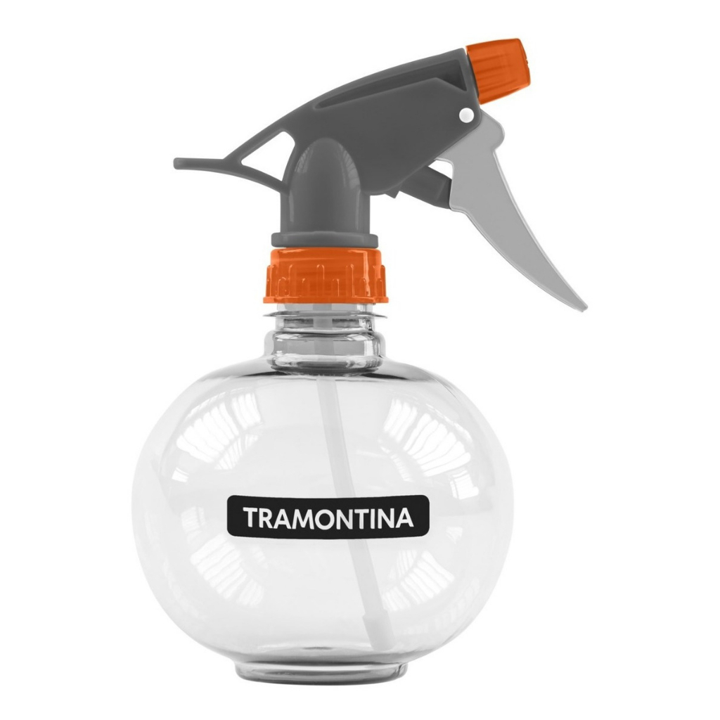 Pulverizador Borrifador Manual Pressão 450ml Tramontina Cor Transparente em Oferta na Shopee