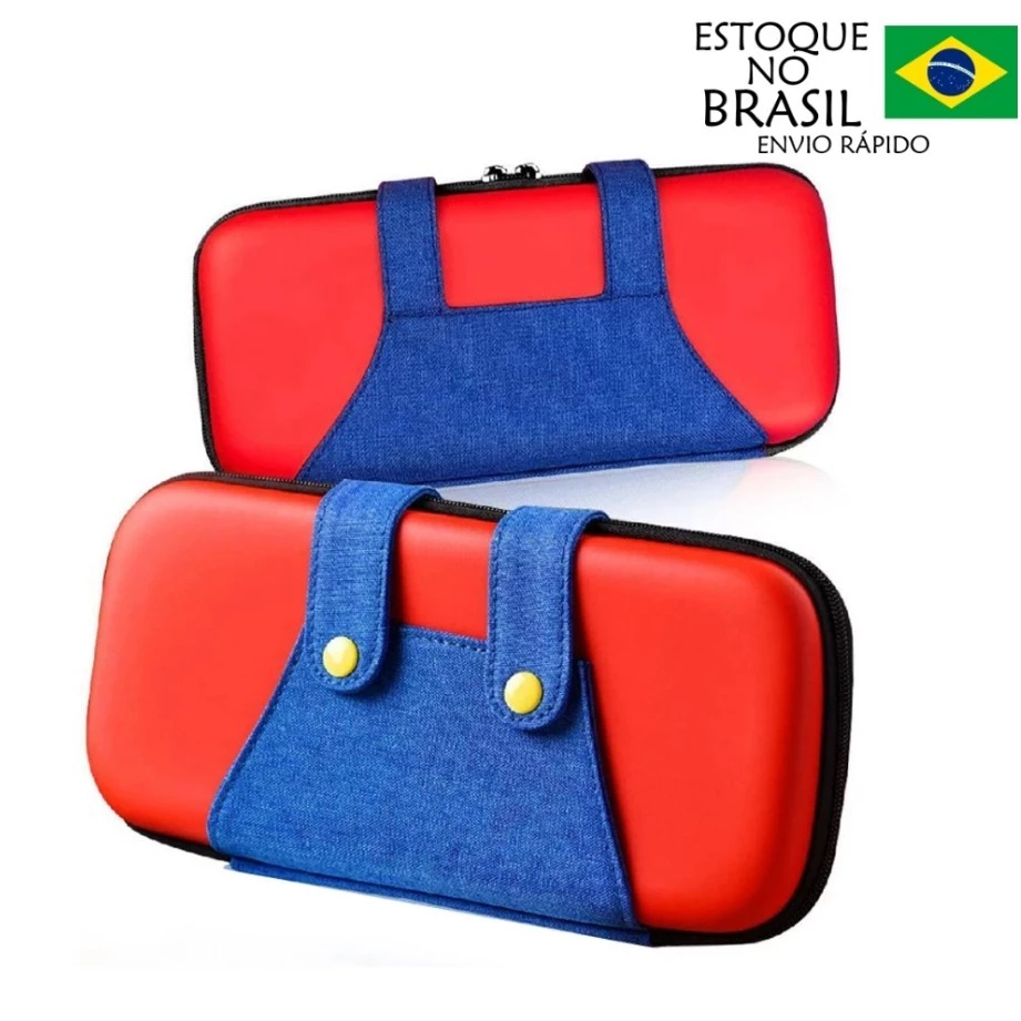 Case Estojo Para Nintendo Switch Oled Nintendo Switch V1 e V2 Bolsa De Transporte