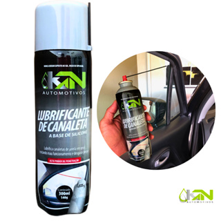 Lubrificante de Canaleta e Janela Spray 300ml Multiuso a Base de Silicone Marca KN em Oferta na Shopee